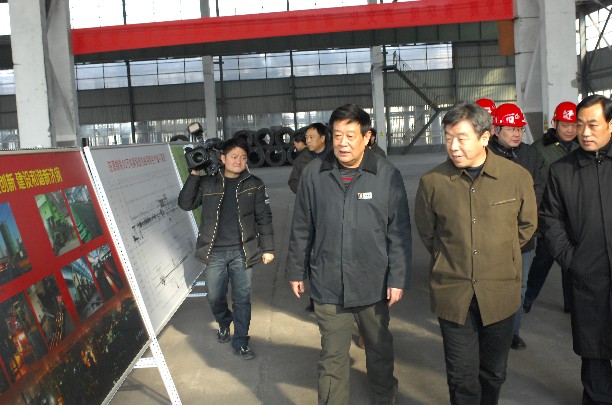 河南省省委书记卢展工来我公司视察工作