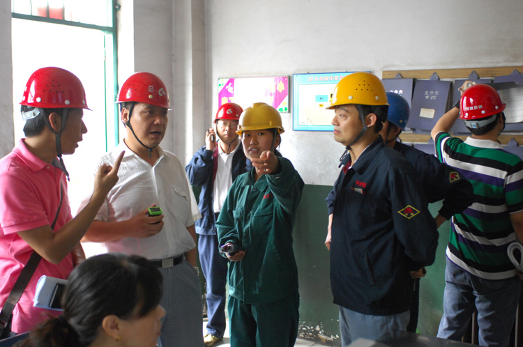 国家煤气安全专项检查组来我公司检查工作