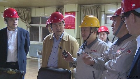 沙钢集团总裁龚盛一行来我公司参观交流