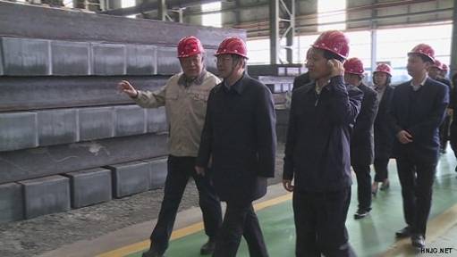 山西省晋城市党政考察团到我公司考察