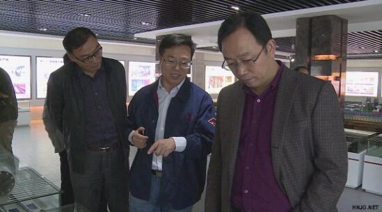 河南科技大学来我公司参观考察