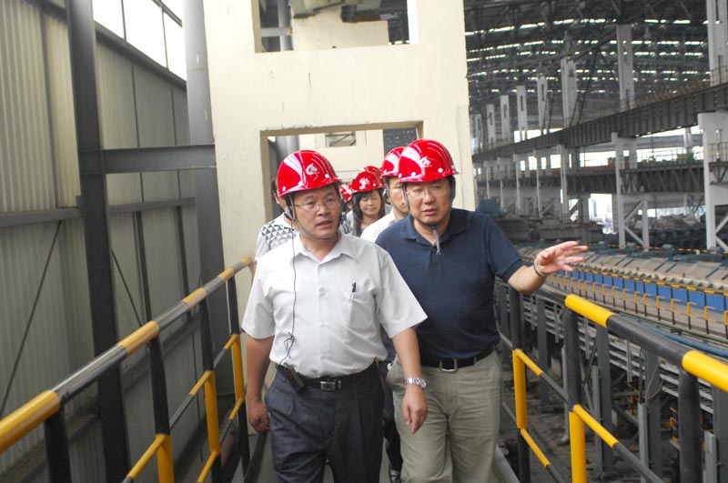 台湾彰化考察团莅临我公司考察